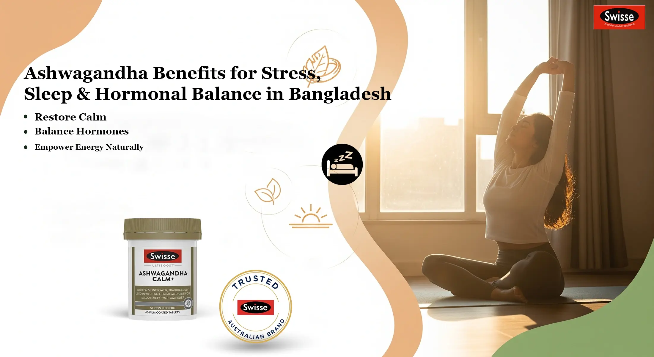 Ashwagandha Benefits for Stress, Sleep & Hormonal Balance in Bangladesh Ashwagandha Benefits for Stress, Sleep & Hormonal Balance in Bangladesh