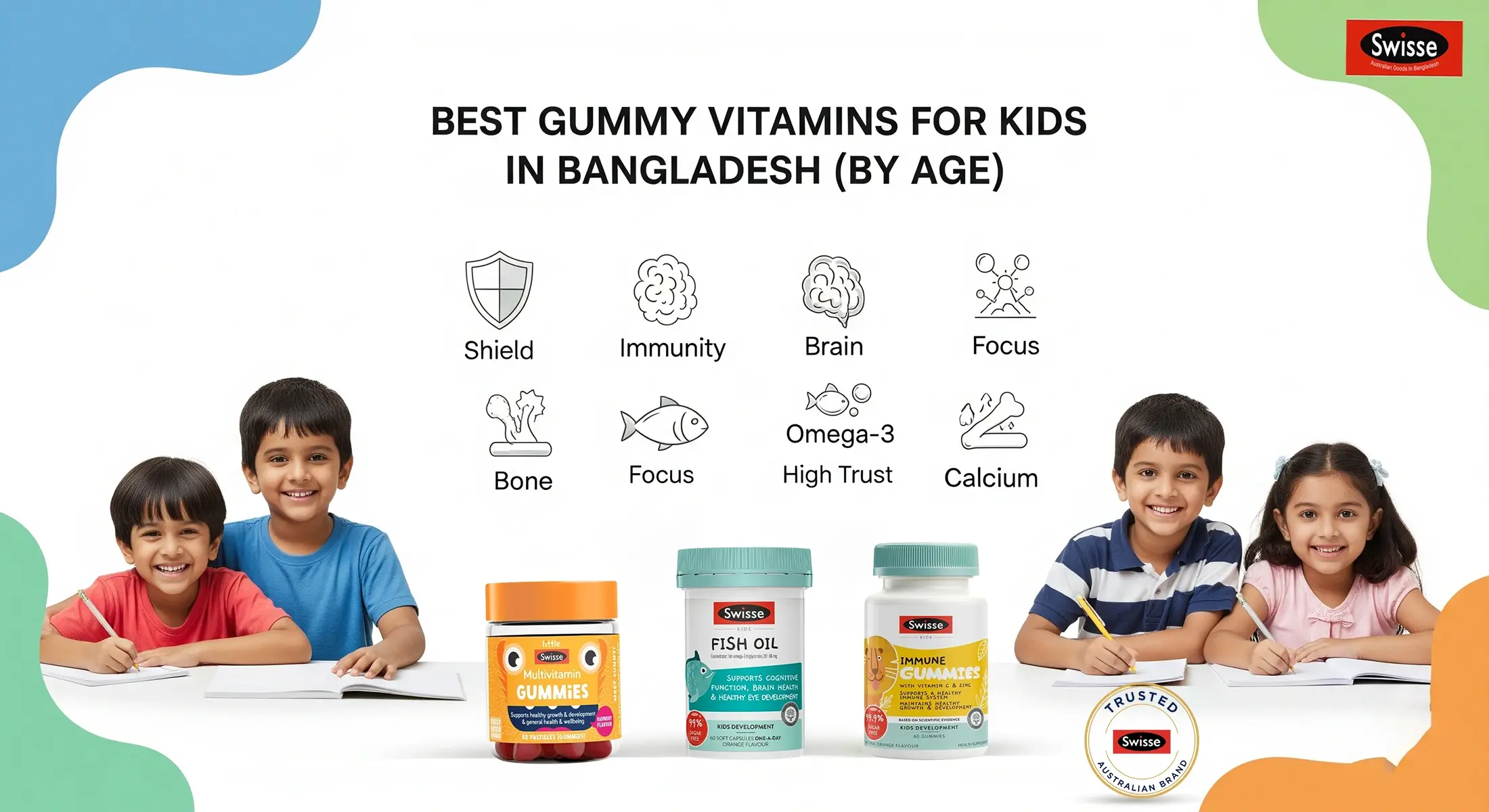Best Gummy Vitamins for Kids in Bangladesh (By Age)