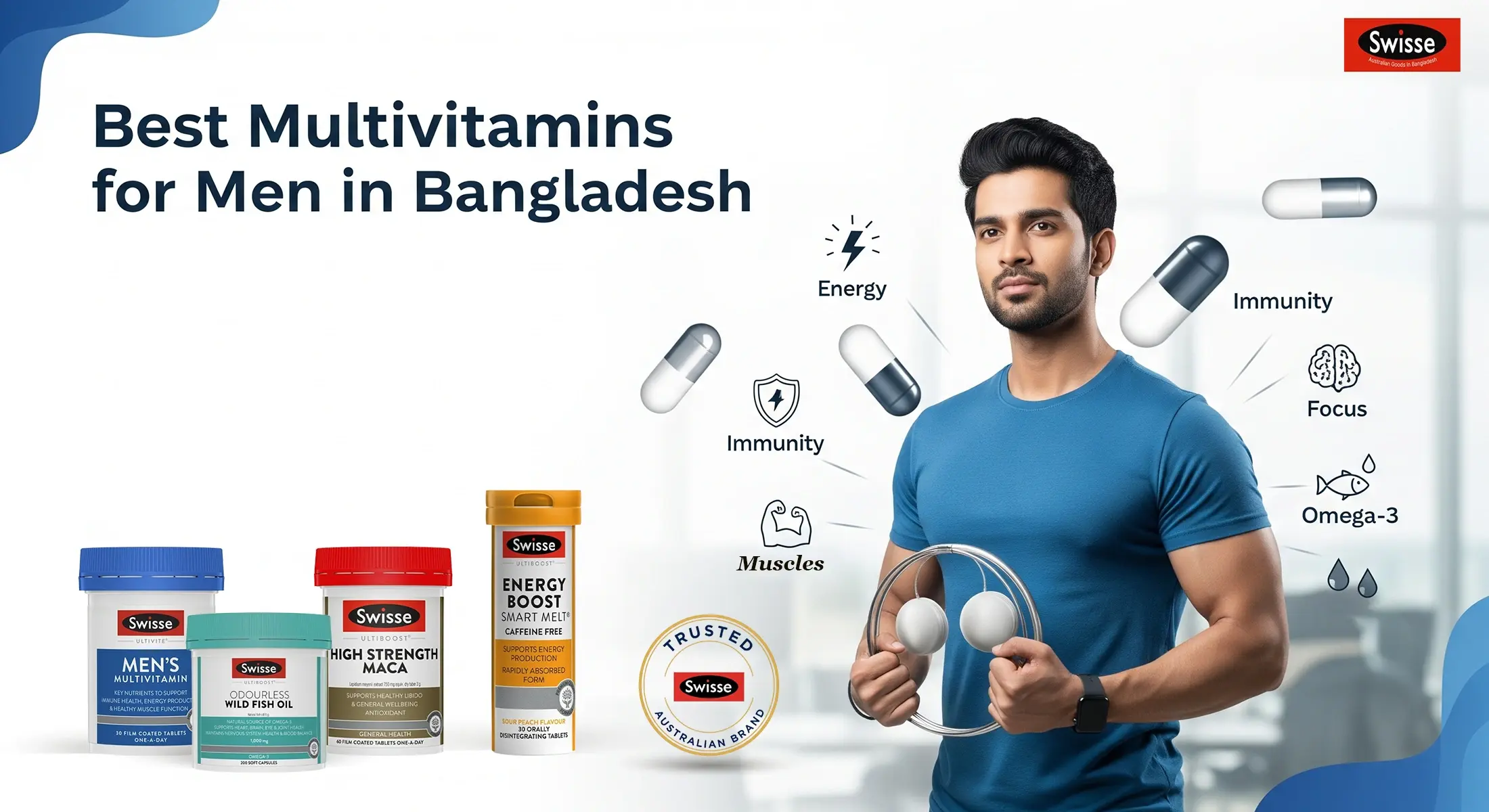 Best Multivitamins for Men in Bangladesh Best Multivitamins for Men in Bangladesh