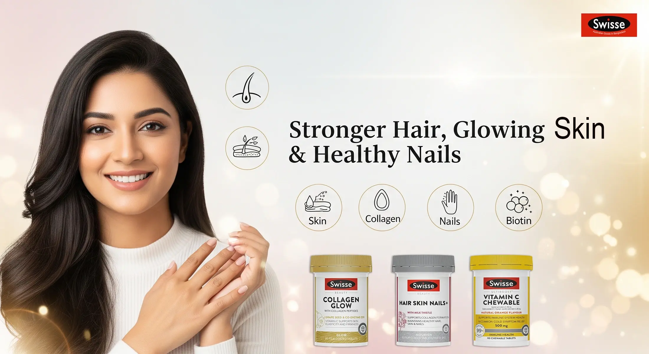 Biotin for Hair Growth & Skin Glow: Benefits & Safety in Bangladesh Biotin for Hair Growth & Skin Glow: Benefits & Safety in Bangladesh