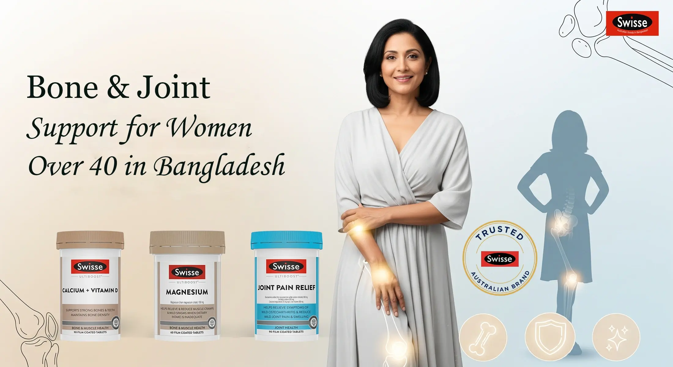 Bone & Joint Support for Women Over 40 in Bangladesh