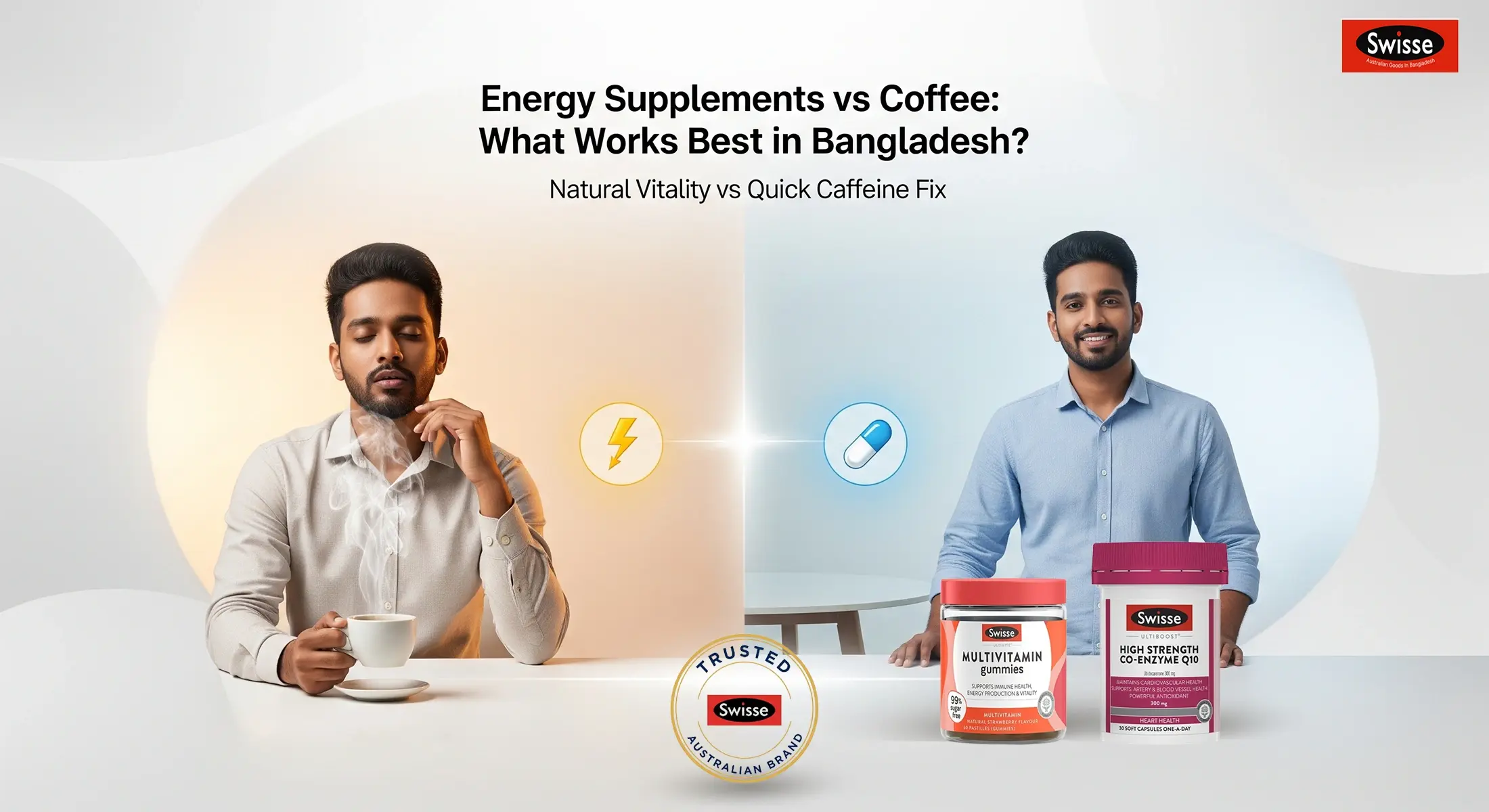 Energy Supplements vs Coffee: What Works Best in Bangladesh? Energy Supplements vs Coffee: What Works Best in Bangladesh?