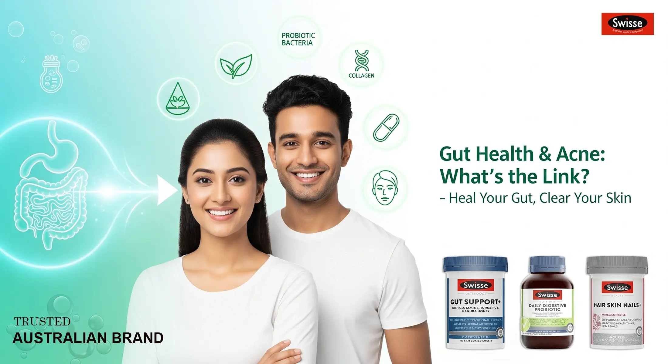 Gut Health & Acne: What's the Link? Gut Health & Acne: What's the Link?
