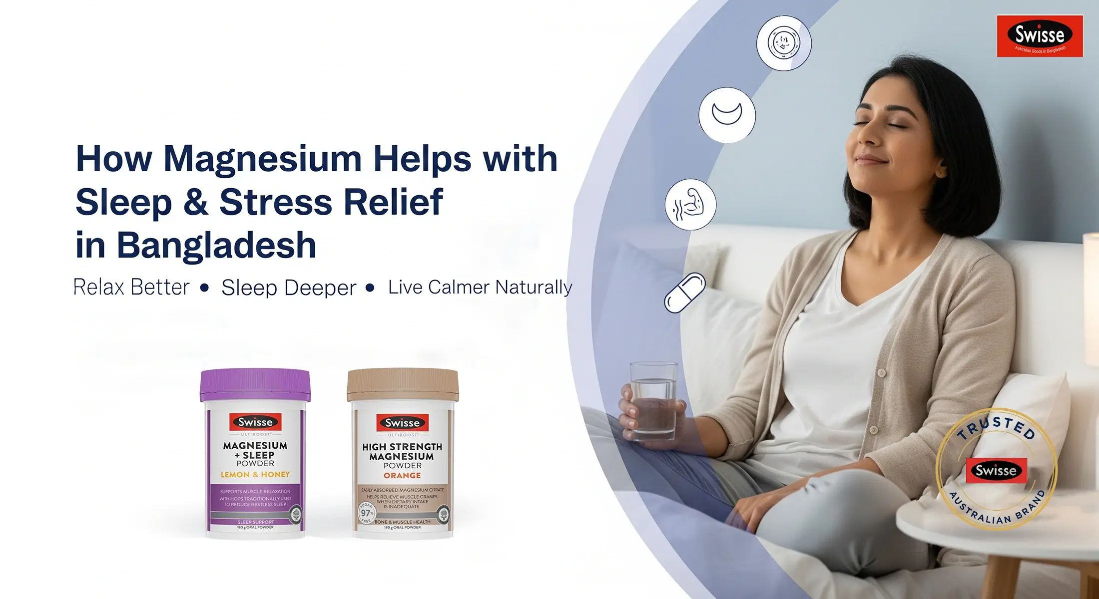 How Magnesium Helps with Sleep & Stress Relief in Bangladesh How Magnesium Helps with Sleep & Stress Relief in Bangladesh