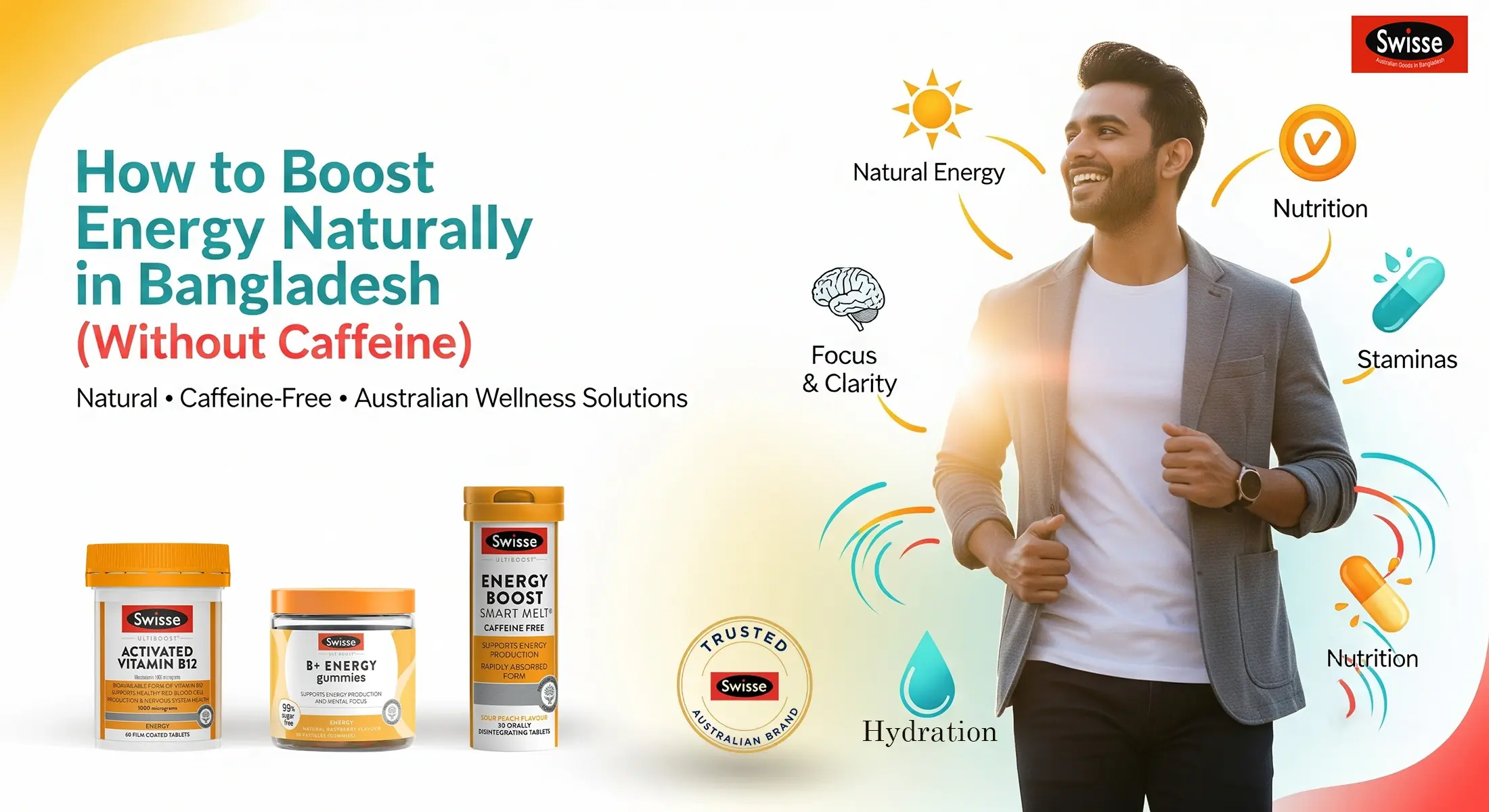 How to Boost Energy Naturally in Bangladesh (Without Caffeine) How to Boost Energy Naturally in Bangladesh (Without Caffeine)
