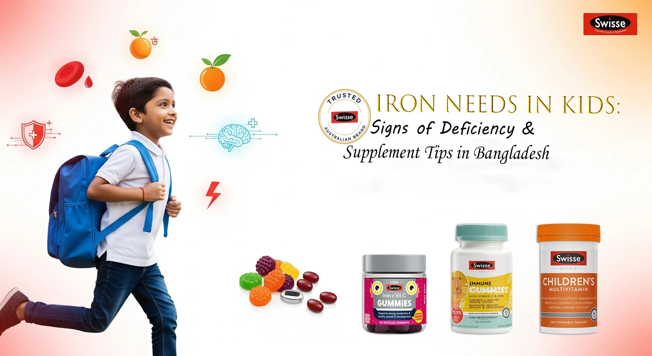 Iron Needs in Kids: Signs of Deficiency & Supplement Tips in Bangladesh