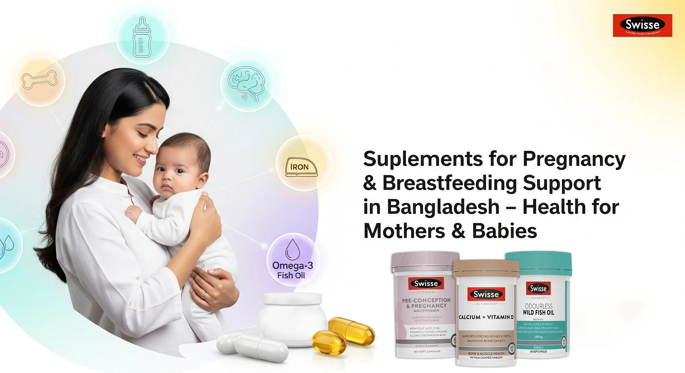Supplements for Pregnancy & Breastfeeding Support in Bangladesh Supplements for Pregnancy & Breastfeeding Support in Bangladesh