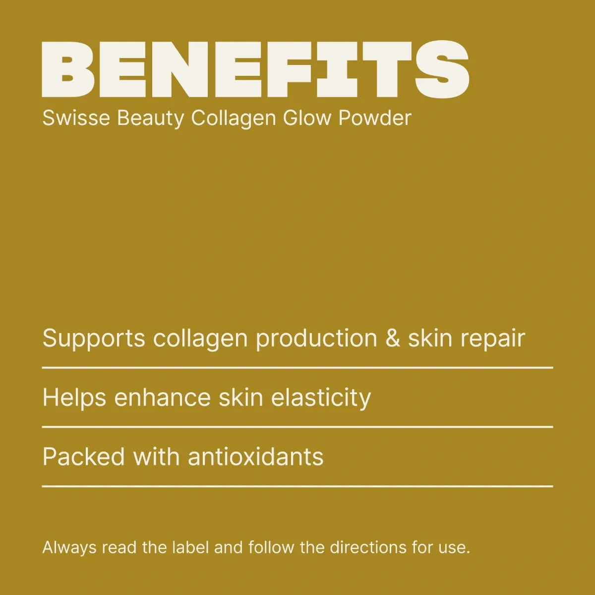 Swisse Beauty Collagen Glow Powder