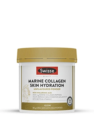 Swisse Beauty Marine Collagen Skin Hydration Unflavoured Powder