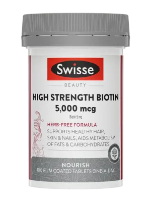 Swisse Beauty High Strength Biotin