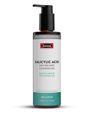 Swisse Skincare Salicylic Acid Daily Balance Cleansing Gel