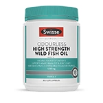 Swisse Ultiboost Odourless High Strength Wild Fish Oil