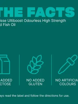 Swisse Ultiboost Odourless High Strength Wild Fish Oil