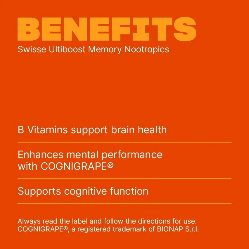 Swisse Ultiboost Memory Nootropics