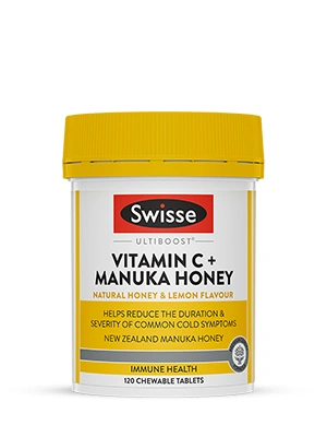 Swisse Ultiboost Vitamin C + Manuka Honey