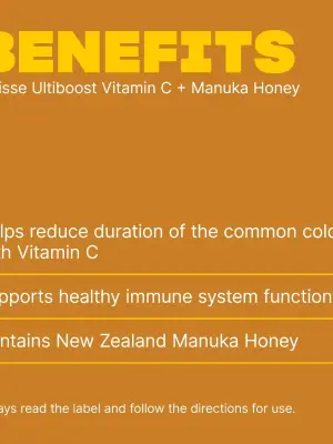 Swisse Ultiboost Vitamin C + Manuka Honey