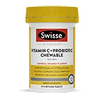 Swisse Ultiboost Vitamin C + Probiotic Chewable
