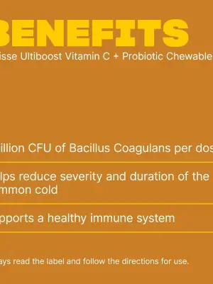 Swisse Ultiboost Vitamin C + Probiotic Chewable