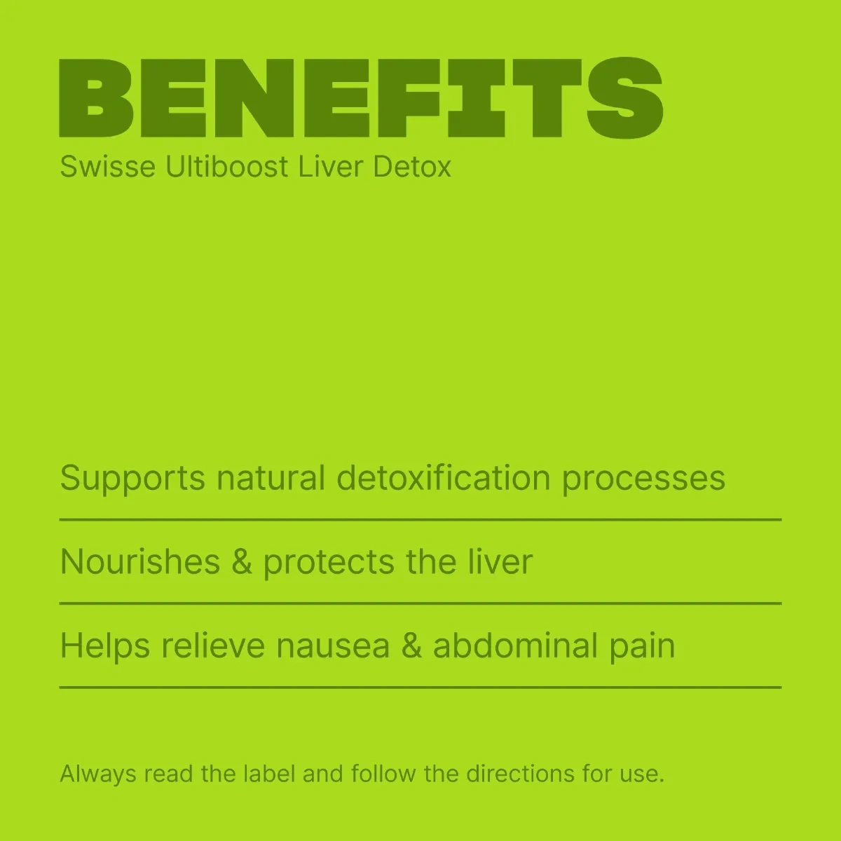 Swisse Ultiboost Liver Detox