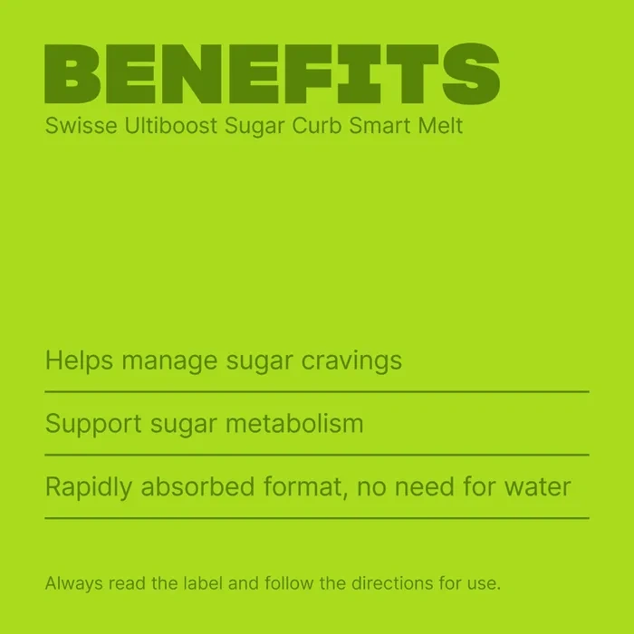 Swisse Ultiboost Sugar Curb Smart Melt