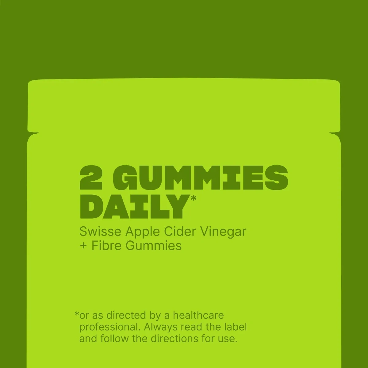 Swisse Apple Cider Vinegar + Fibre Gummies
