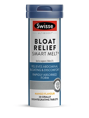 Swisse Ultiboost Bloat Relief Smart Melt