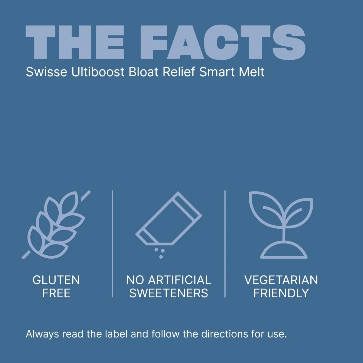 Swisse Ultiboost Bloat Relief Smart Melt