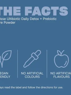 Swisse Ultibiotic Daily Detox + Prebiotic Fibre Powder