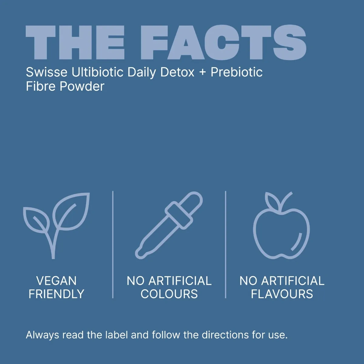 Swisse Ultibiotic Daily Detox + Prebiotic Fibre Powder