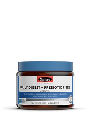 Swisse Ultibiotic Daily Digest + Prebiotic Fibre Powder