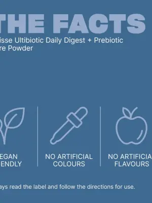 Swisse Ultibiotic Daily Digest + Prebiotic Fibre Powder