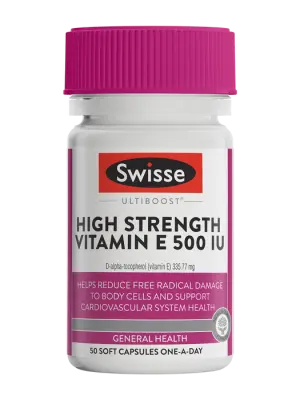 Swisse Ultiboost High Strength Vitamin E 500 IU