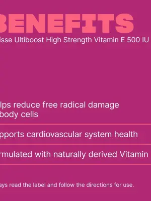 Swisse Ultiboost High Strength Vitamin E 500 IU