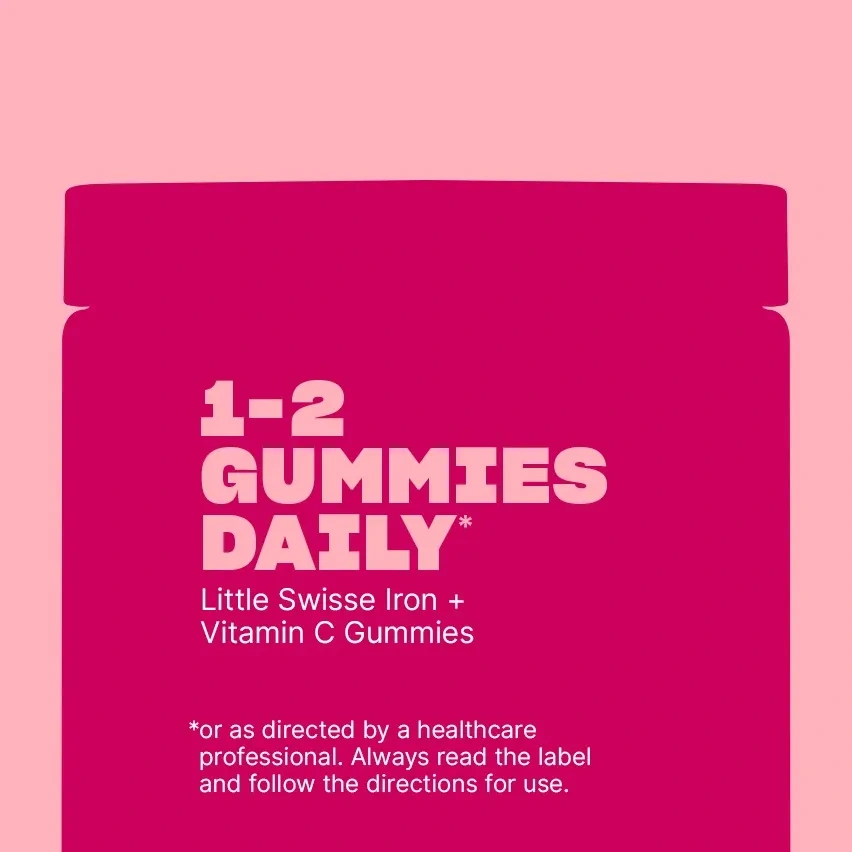 Little Swisse Iron + Vit C Gummies