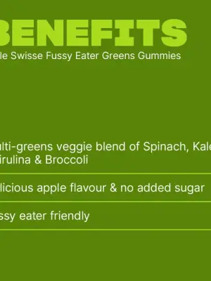Little Swisse Fussy Eater Greens Gummies