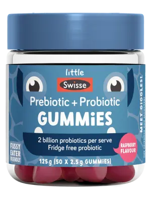 Little Swisse Prebiotic + Probiotic Gummies