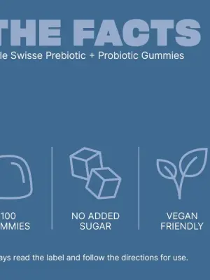 Little Swisse Prebiotic + Probiotic Gummies