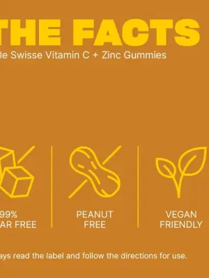 Little Swisse Vitamin C + Zinc Gummies