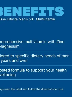 Swisse Ultivite Men's 50+ Multivitamin