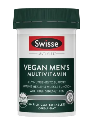 Swisse Ultivite Vegan Men's Multivitamin