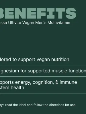 Swisse Ultivite Vegan Men's Multivitamin