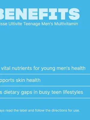 Swisse Ultivite Teenage Men's Multivitamin