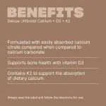 Swisse Ultiboost Calcium + D3 + K2