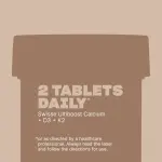 Swisse Ultiboost Calcium + D3 + K2