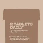 Swisse Ultiboost Calcium + D3 + K2