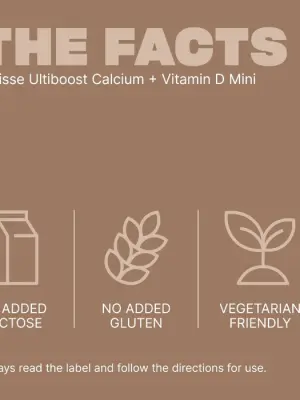 Swisse Ultiboost Calcium + Vitamin D Mini Tabs