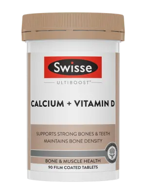 Swisse Ultiboost Calcium + Vitamin D