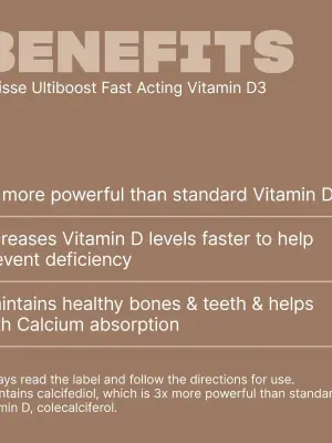 Swisse Ultiboost Fast Acting Vitamin D3