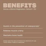 Swisse Ultiboost Magnesium, Calcium + D3