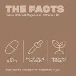 Swisse Ultiboost Magnesium, Calcium + D3